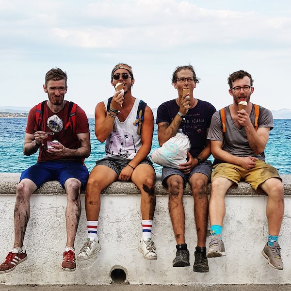 Dirty Participants MEDS Workshop Spetses Greece 2019 Project Dark Beacon Pavilion