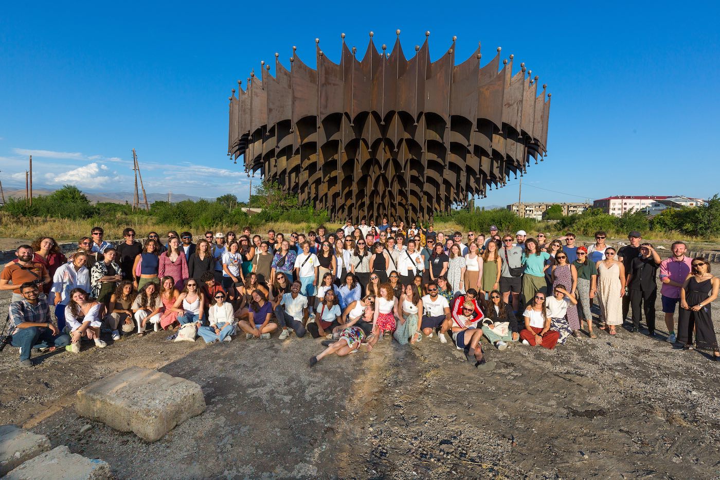 MEDS Workshop Arch.quake, Gyumri, Armenia, 2023: Group Photo