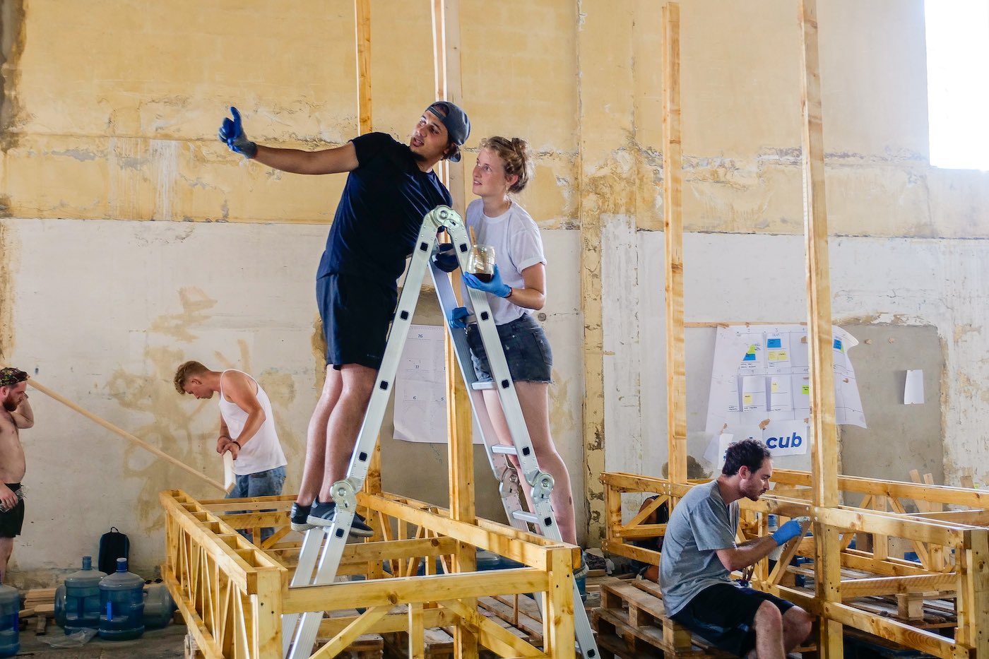 MEDS Workshop Divercity, Byblos, Lebanon, 2018: Project Cubetto