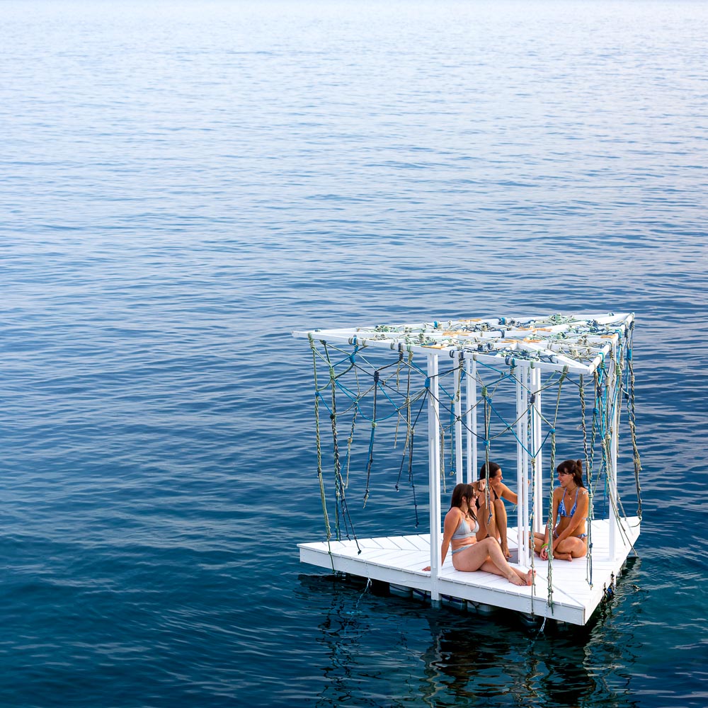 MEDS Workshop 2025: Rijeka – CITY OF TEXTURES - Project PlivaTri floating in the Adriatic sea