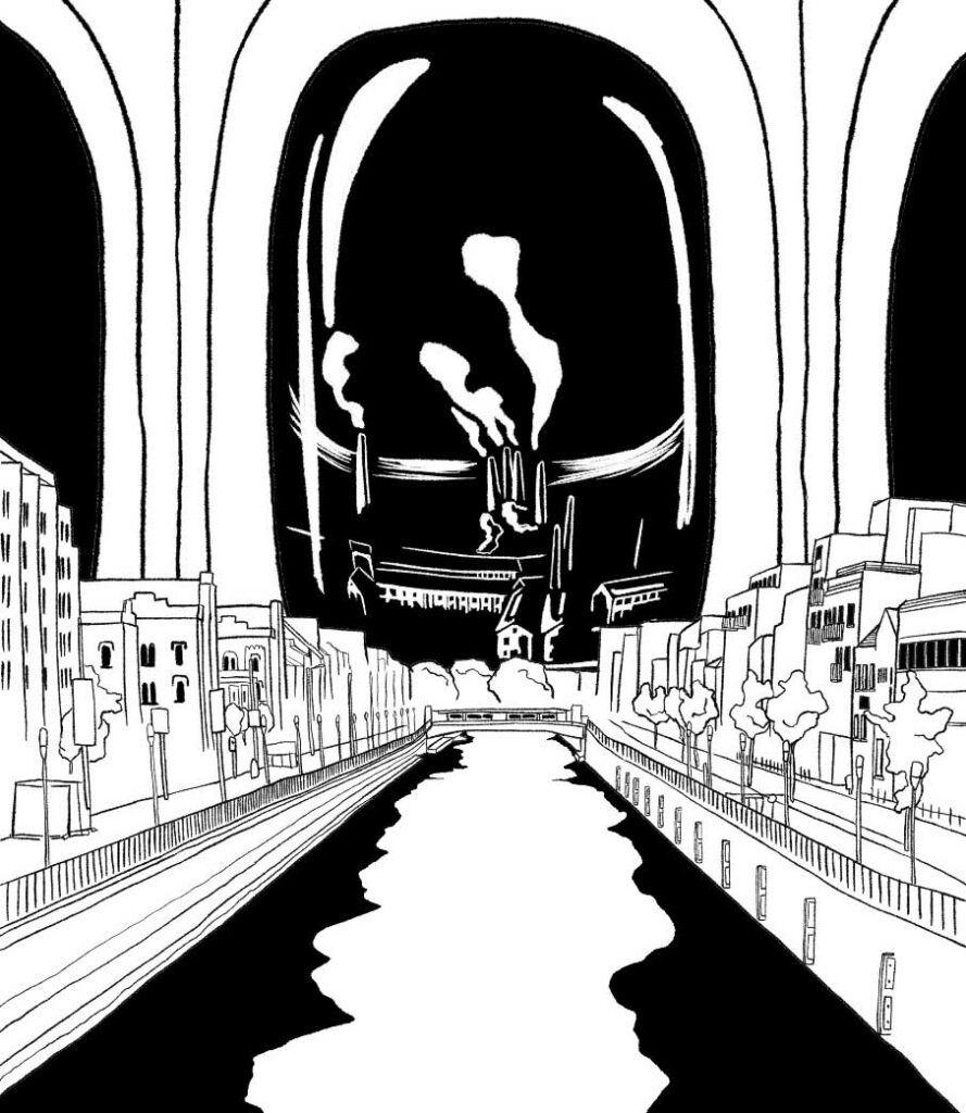 Illustration: Kuregem Canal Zone Illustration: Kuregem Canal Zone