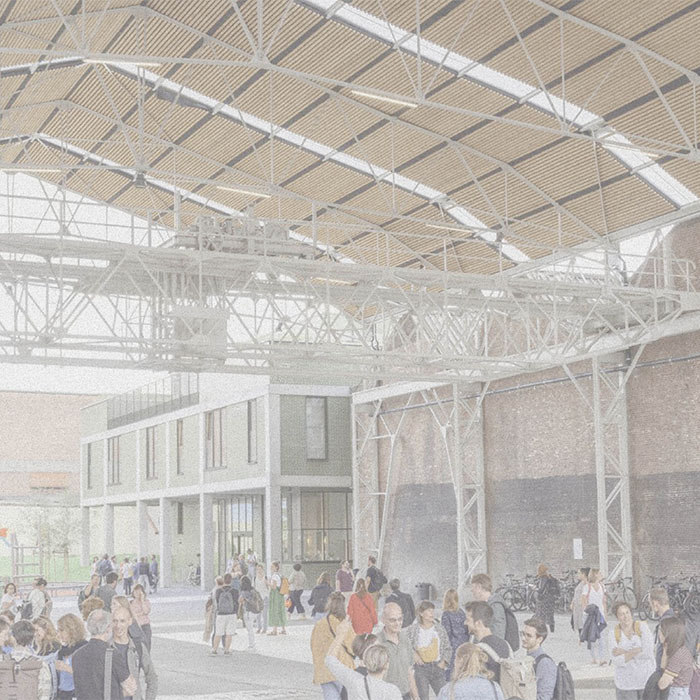 De Grote Hal: The urban fabric of Kuregem